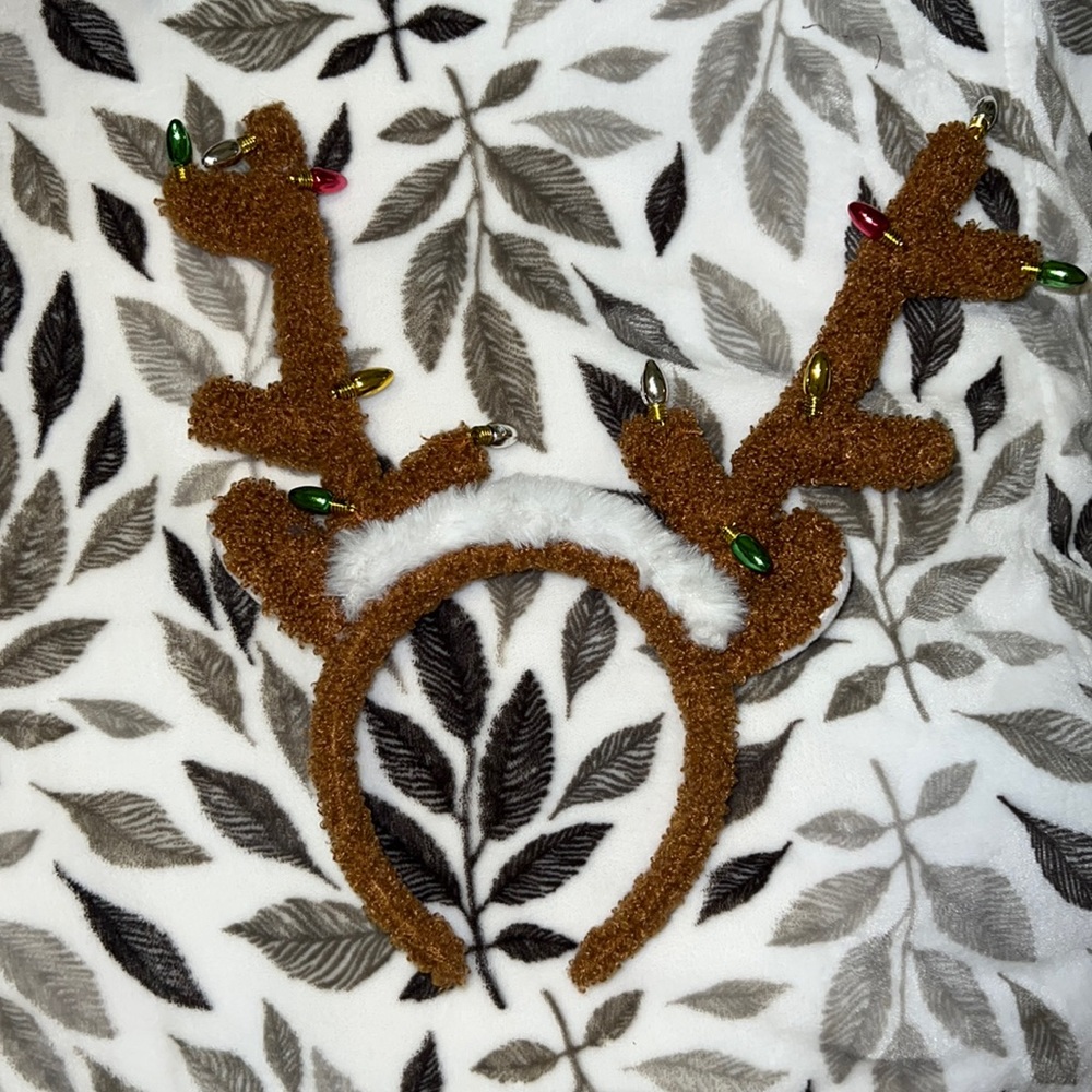 Cute Christmas antler headband